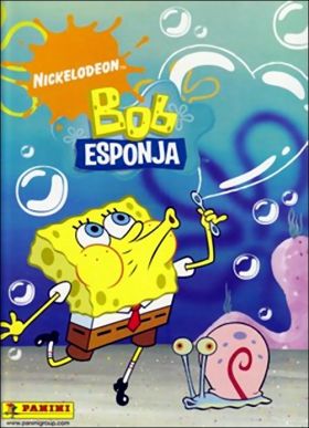 Bob Esponja - Bob l'Eponge Sticker album Panini Espagne 2010
