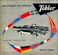 L'Automobile  Travers le Monde - Srie 2 Album Tobler 1953