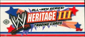 WWE HERITAGE III - Trading cards - Toops - Anglais - 2007