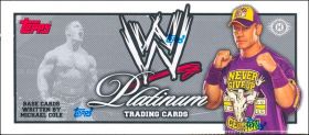 WWE Platinum 2010 - Toops - Trading cards - Anglais