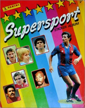Supersport - Sticker Album - Panini - 1987 - Angleterre