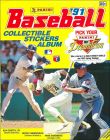 Baseball'91 - Sticker Album - Panini - 1991 - USA