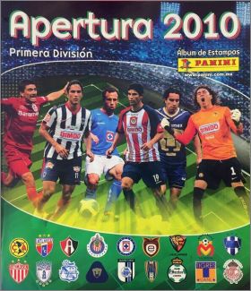 Apertura 2010 - Primera Division Mexique - Album Panini