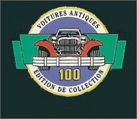 100 voitures antiques - Edition de collection Panini - 1992