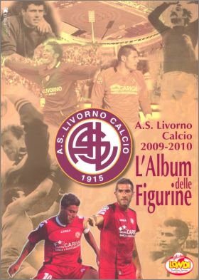 A.S.Livorno Calcio 2009-2010  L'album delle Figurine Italie