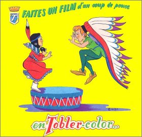 Peter Pan Faites un film d'un coup de pouce en Tobler-color