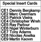 Liste des Cards CE1  CE9