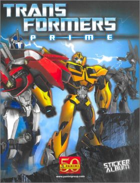 Transformers Prime - Sticker Album - Panini - 2011