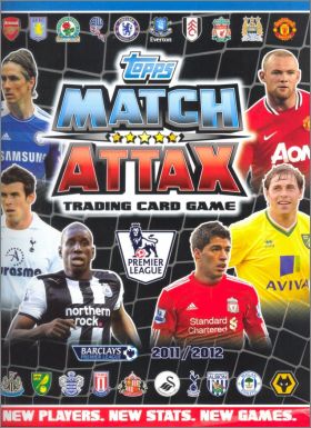 Match Attax 2011-2012  Trading Cards - Angleterre