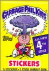 Garbage Pail Kids srie 4 - Topps Chewing Gum