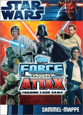 Star Wars Force Attax Movie - Tradings cards -Topps Allemand