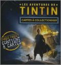 Tintin les aventures Cartes  collectionner Hachette 2012