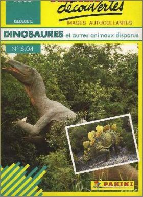 N 5.04 : Dinosaures et autres animaux disparus - France