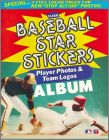 Major League Baseball Logo Sticker 1985 - Fleer USA/Canada