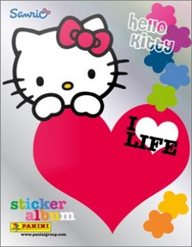 Hello Kitty - I  Love Life - Sticker Album - Panini - 2012