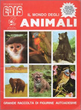 Il Mondo degli Animali 1986 - Sticker Album - Edis- Italie