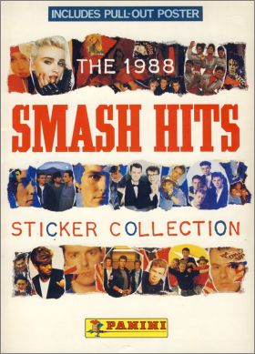 The Smash Hits - Sticker Collection - Panini - 1988