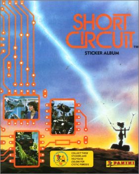 Short Circuit - Sticker Album - Royaume-Uni - Panini - 1987