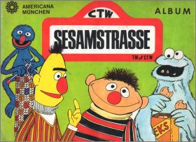 Sesamstrasse Americana Mnchen Stickeralbum 1978  Allemagne