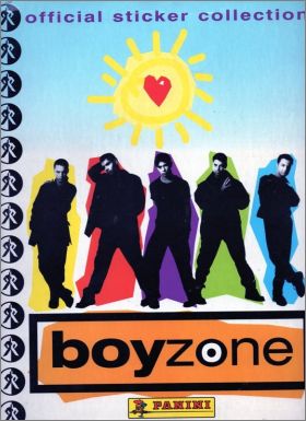 Boyzone - Sticker Collection - Panini - 1996 - Angleterre