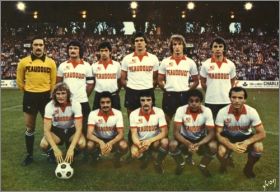 Football Franais.1re division. Saison 1978-79 - Carte Yvon