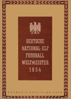 Deutsche National ELF Fussball Weltmeister 1954 - Allemagne
