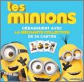 Minions - La mchante collection 34 cartes Carrefour