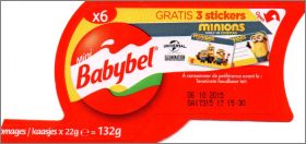 Les Minions only in cinemas - Mini Babybel - 2015 - Belgique
