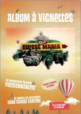 Suisse Mania - Album  vignettes - Migros - Suisse - 2015