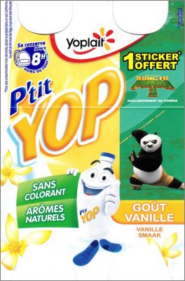 Kung Fu Panda 3 - P'tit Yop de Yoplait - France - 2016