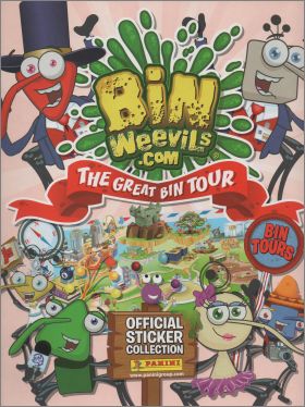 Bin weevils.com : the great bin tour Panini Angleterre 2012