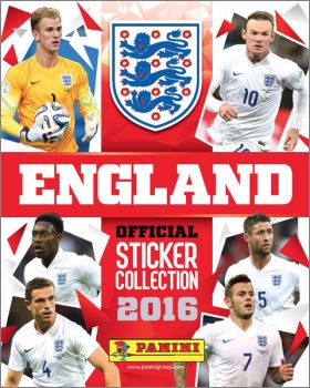 England 2016 - Official Sticker Collection - Panini