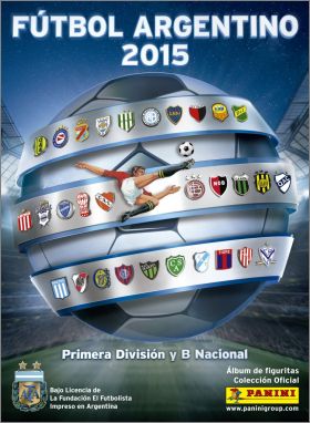 Futbol Argentino 2015 - Panini - Argentine (partie 1)