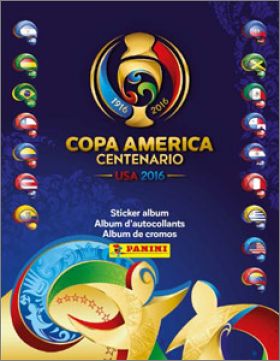 Copa Amrica Centenrio USA - Sticker Album - Panini - 2016