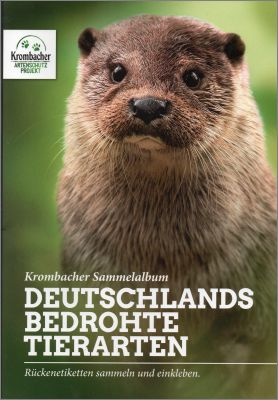 Deutschlands Bedrohte Tierarten  Allemagne 2016 Krombacher