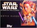 Star Wars Attack of the Clones - Movie Cards - Topps - US