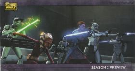 Star Wars - The Clone Wars - Cards Widevision - Topps 2009