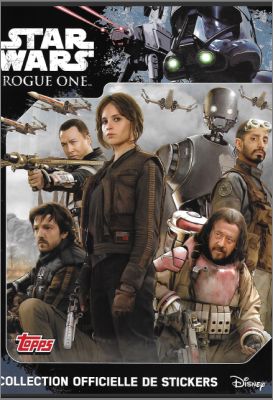 Star Wars Rogue One Disney - Sticker Album - Topps  - 2016