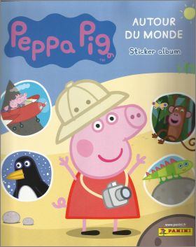 Peppa Pig - autour du monde - Sticker album - Panini -  2017