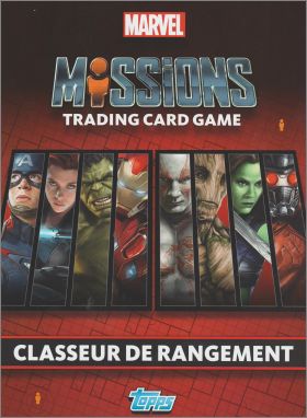 Marvel Missions  - Trading cards FRANAIS - TOPPS - 2017