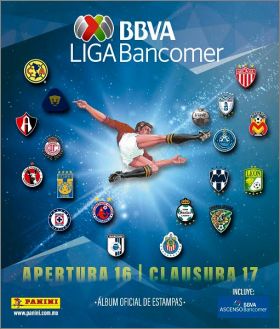 LIGA BBVA Bancomer 2016/17 - Sticker Album Panini - Mexique