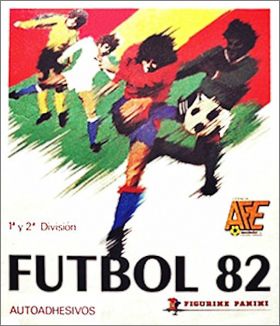 Futbol 82 - 1 y 2 Division Figurine Panini - Espagne 1982