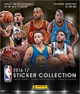 NBA Basketball 2016-17 - Sticker Collection Album Panini US