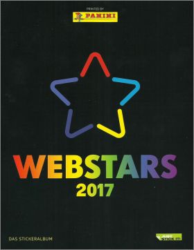 Webstars 2017 - Sticker Album - Juststickit - Allemagne 2017
