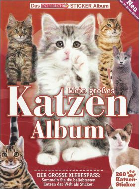Mein groes Katzen Sticker Album sterreich Oe24 - Autriche