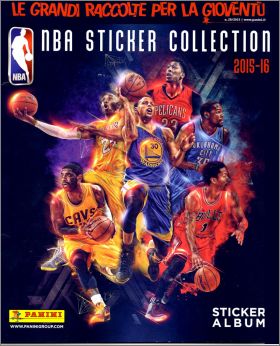 NBA Basketball - Sticker Collection 2015-16 Album Panini EU