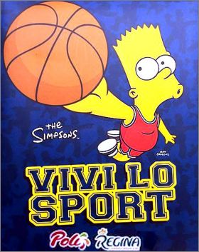 The Simpsons Vivi lo Sport Poli/Regina Carrefour Italie 2012