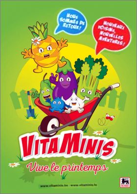 Vitaminis Vive le printemps - 100 stickers - Delhaize - 2018
