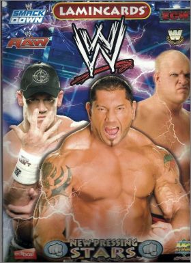 WWE - 162 Lamicards New pressing Stars Edibas Allemagne 2008