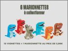 6 marionnettes  collectionner